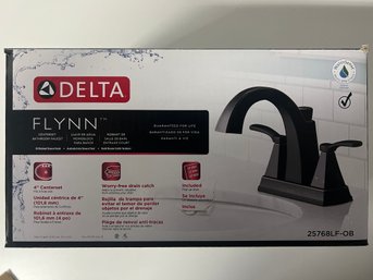 Delta Flynn 4' Centerset Bathroom Faucet