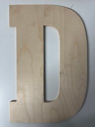 Baltic Birch Letters 'D'