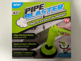 Pipe Blaster High Pressure Air Plunger