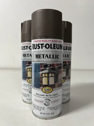 Rust-oleum Metallic Indoor/outdoor Spray Paint Pack (brilliant Metal)