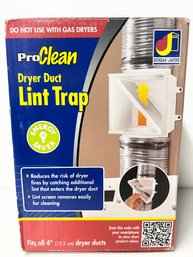 Pro Clean Dryer Duct Lint Trap