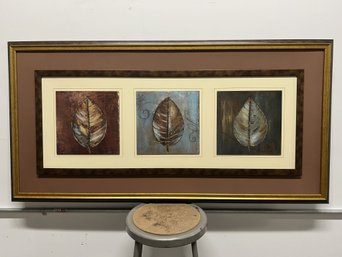 Three Leaf Portrait 61' X 30-1/2'