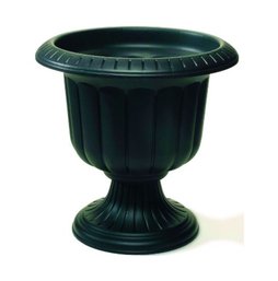 Bradley Caldwell Classic Urns/planters 14'plastic Black 4 Pack