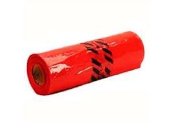 Warps Red Safety Flags 18' X 18' 500 Count