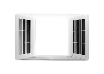 Broan-nutone 80 CFM 2 Sones Bathroom Exhaust Fan With Heater & Light