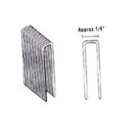 Miscellaneous Amount Of 18 Guage L Style Narrow Crown Staples 1/4' X 1-1/4'