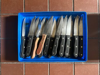 Miscellaneous Box Of Steak Knives