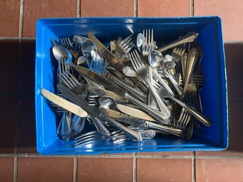 Miscellaneous Box Of Silverware