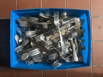 Miscellaneous Box Of Silverware