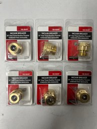 Mueller Industries Brand 3/4' Hose Thread Backflow Preventer 6 Pack