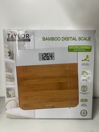 Taylor Brand Bamboo Digital Scale