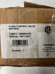 Natural Gas Control Valve