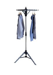 Homz Metal Tripod Collapsible Clothes Drying Rack 29' X 29' X 67'