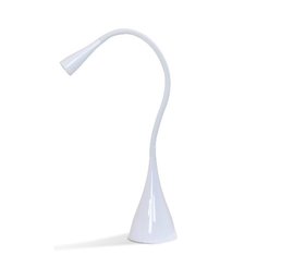 Newhouse Lighting 16' 3-watt White LED Gooseneck Desk Lamp