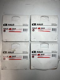 Halo Recessed Trim 301P 6' White Open Trim Ring Pack