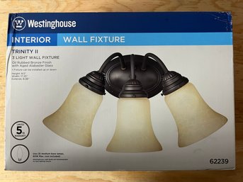 Westinghouse 3 Light Wall Fixture (Trinity II)