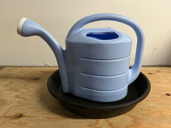 Deluxe Watering Can & Saucer