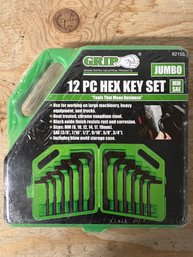 Grip Brand 12 Piece Hex Key Set