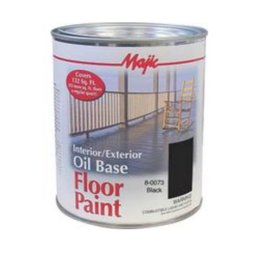 Majic Paints Oil Base Floor Paint Tile Red 1 Quart 3 Pack
