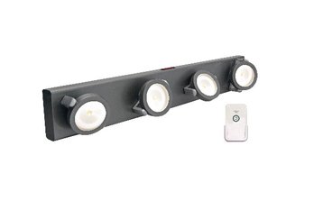 LED Track Light Gray With Remote