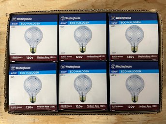 Westinghouse 40W G25 Eco-Halogen Bulbs