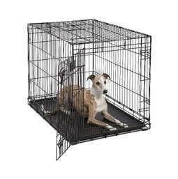 Single Door Metal Folding Dog Crate 36' X 22' 28'