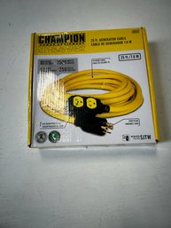 Champion 25ft Generator Cable