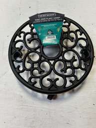 Cast Iron  Plant Caddy