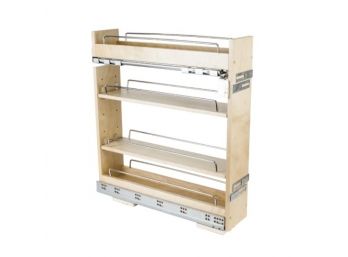 Hardware Resources 5' No Wiggle Soft Close Base Cabinet Pull Out Shelves