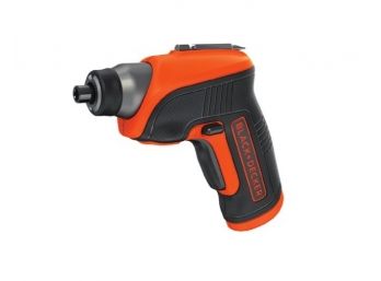 Black & Decker 4V Max Lithium-ion Cordless Rechargeable Screwdriver With Charger