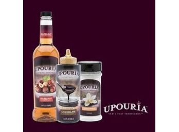 Upouria Creme Brulee Flavored Syrup 2 Pack