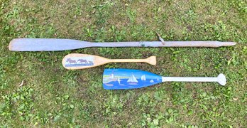 Lot Of Boat Oars