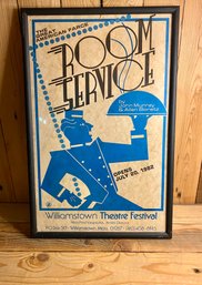 1982 Room Service Williamstown Theater Poster 23x15