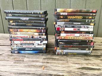 DVD Lot 3- Action Movies- Gangs Of Ny, Wanted, Taken And More