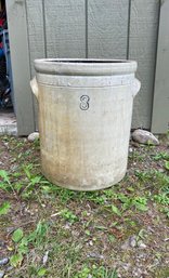 Large Numbered 8 Crock