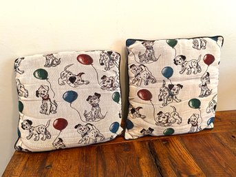 101 Dalmatians Disney  Stitch Work Pillows