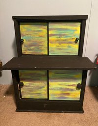 Small Antique Hutch- Painted