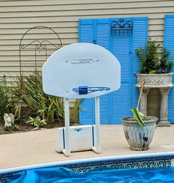 Poolside Basketball Hoop - Lots Of Fun!!!