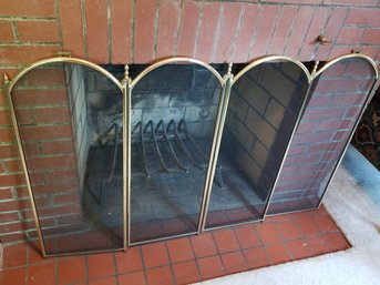 Foldable Fireplace Screen - 50x32