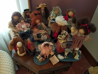 2 Of 2 - Collection Of Lizzie High Dolls (holiday Theme) - All W/tags - Approx. 14 Pieces