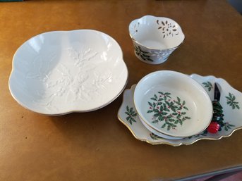 Christmas Lenox Collection - 4 Pieces