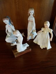 Cybis Figurine Collectibles - 4 Pieces