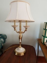 2 Of 2 - Lenox Table Lamp With Shade - 30'H