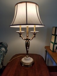 1 Of 2 - Lenox Table Lamp With Shade - 30'H