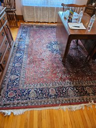 Beautiful Karastan Oriental Wool Rug - 10ftx8ft - W/padding