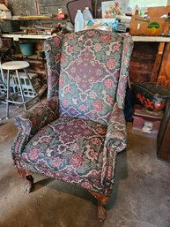 Winged Back Chair In Very Nice Condition