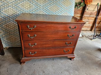 4 Drawer Cherry Wood Dresser By Drexel Heritage - 44x21x35H