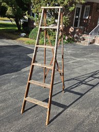 6 Foot Wooden Painters Ladder