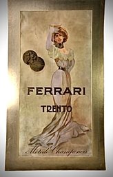 Ferrari Trento Poster With Matting - 21x36