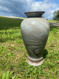 Borealis Design Blown Glass Vase